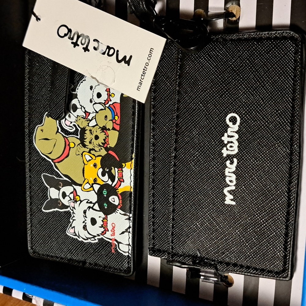 Flaah Sale Marc Tetro Dog Print Wallet Set - Picture 2 of 5